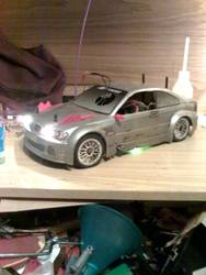 Bmw M3 Con Fari E Neon